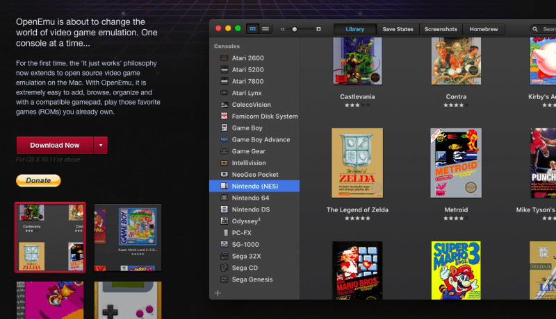 playstation emulator mac openemu